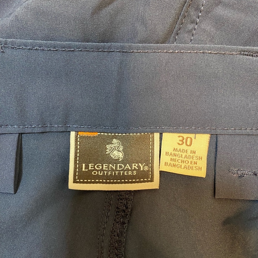 Men's Navy Cargo Shorts - Picture 3 of 6